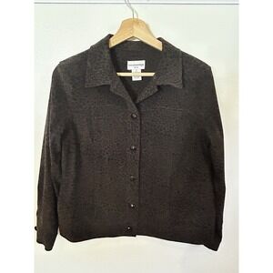 Breckenridge Cheetah Print Jacket Size Petite‎ Small